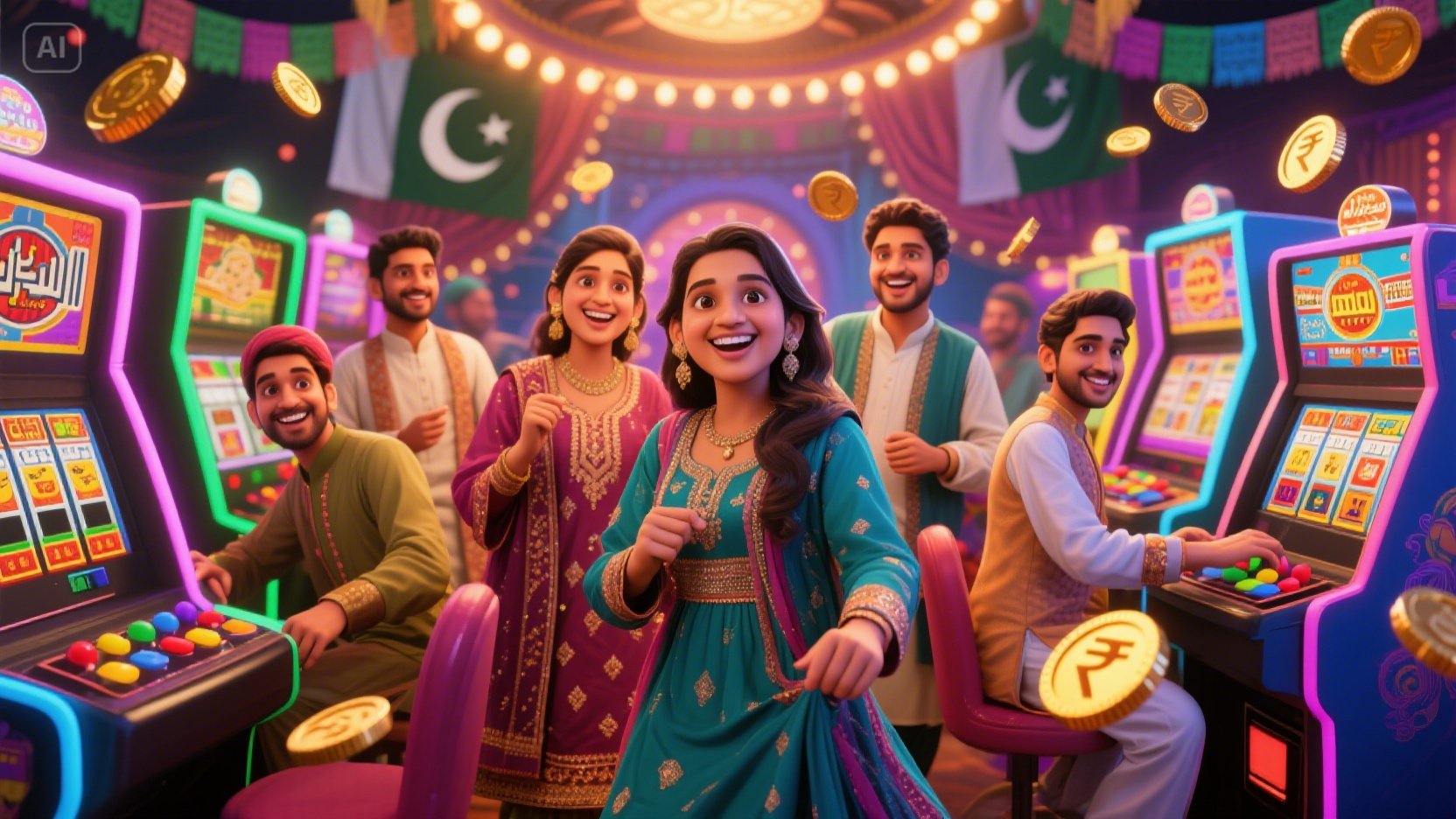 Casino coin dozer game app desktop and mobile interfaces