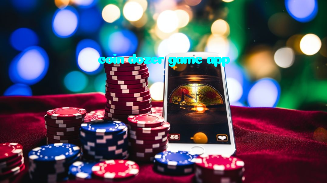 coin dozer game app casino presented on mobile device in Pakistan with slots and live games